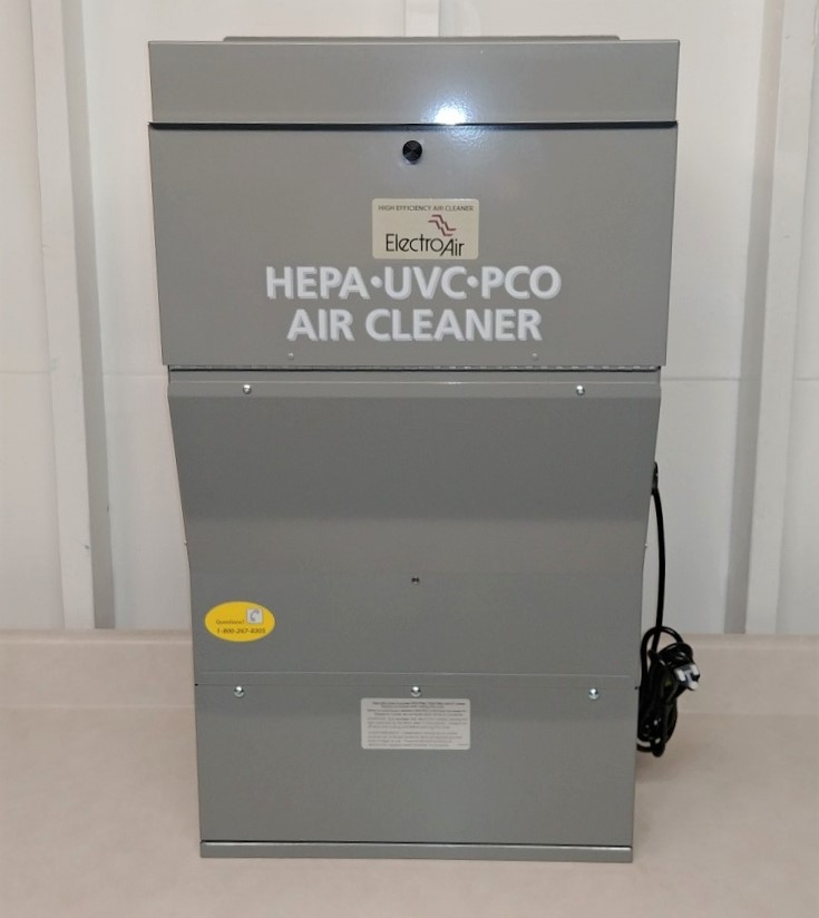 Electro-Air Wall-Mount True HEPA + UVC-PCO Air Cleaner Model DM900