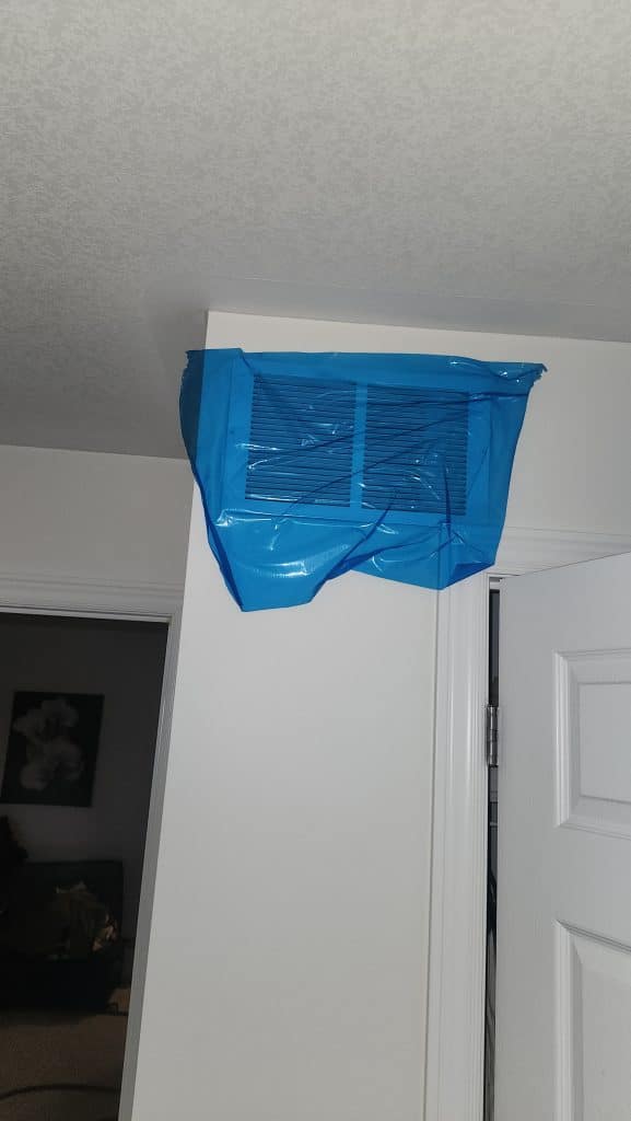 Vent and register cleaning