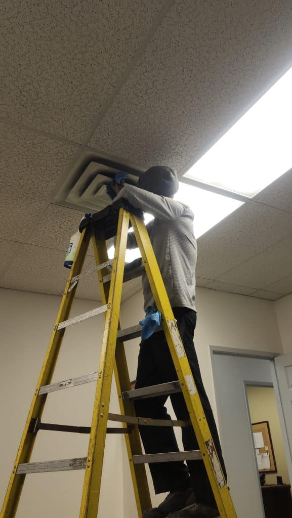 Commercial and industrial duct cleaning