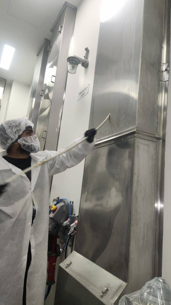 Commercial and industrial duct cleaning
