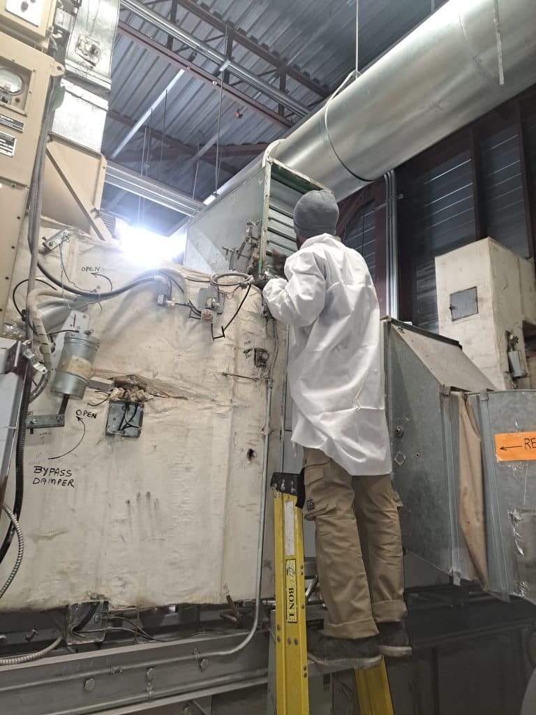 Commercial and industrial duct cleaning