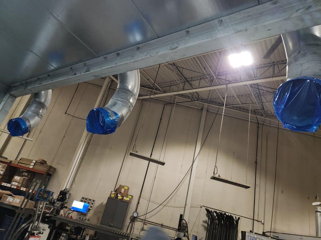 Commercial and industrial duct cleaning