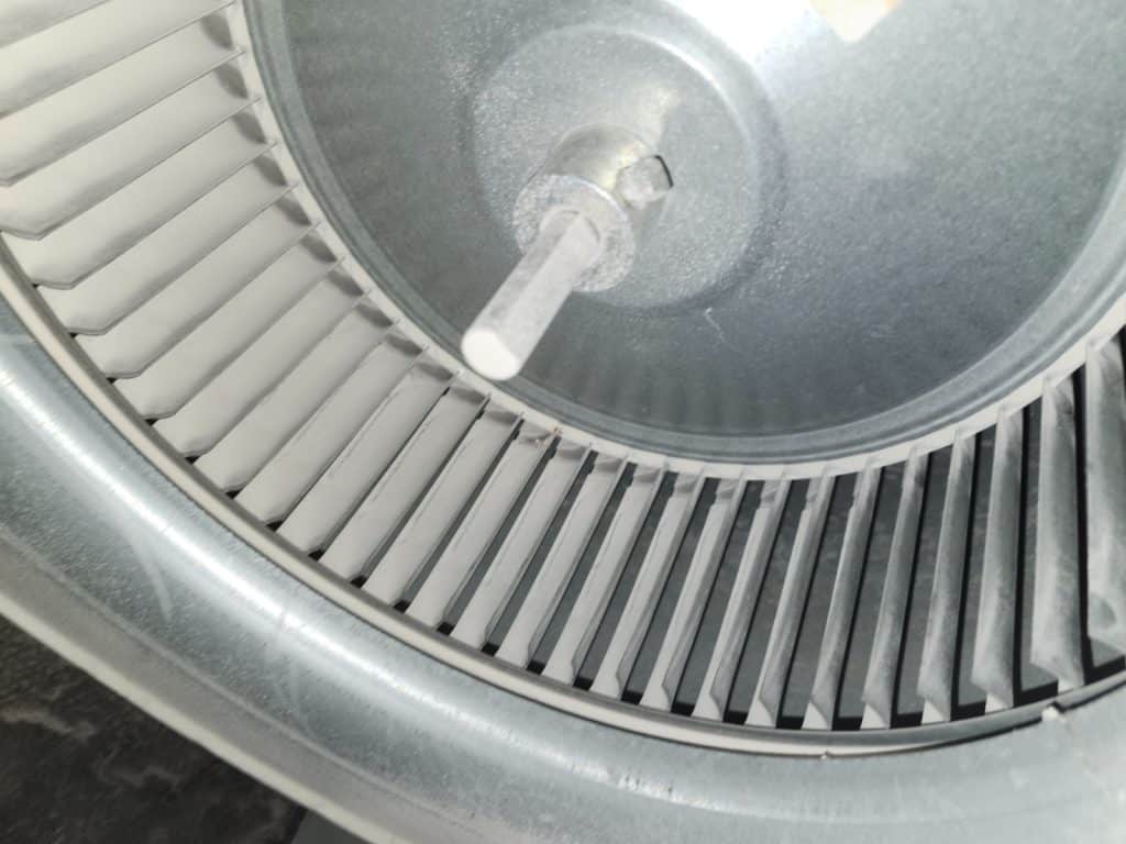 Furnace blower cleaning
