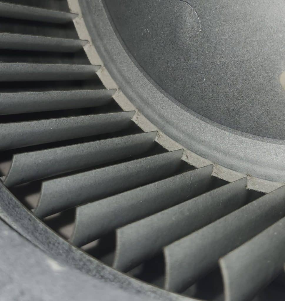 Furnace blower cleaning