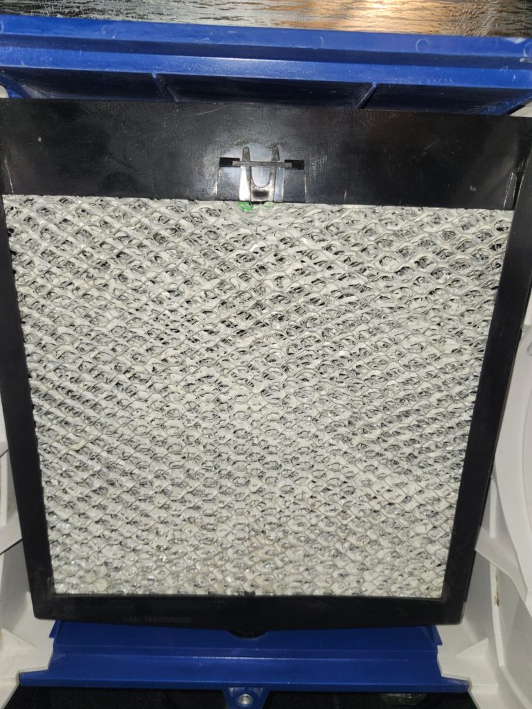 Furnace blower cleaning