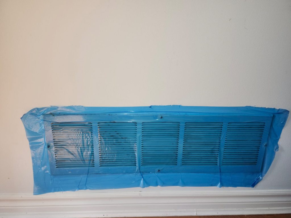 Vent and register cleaning